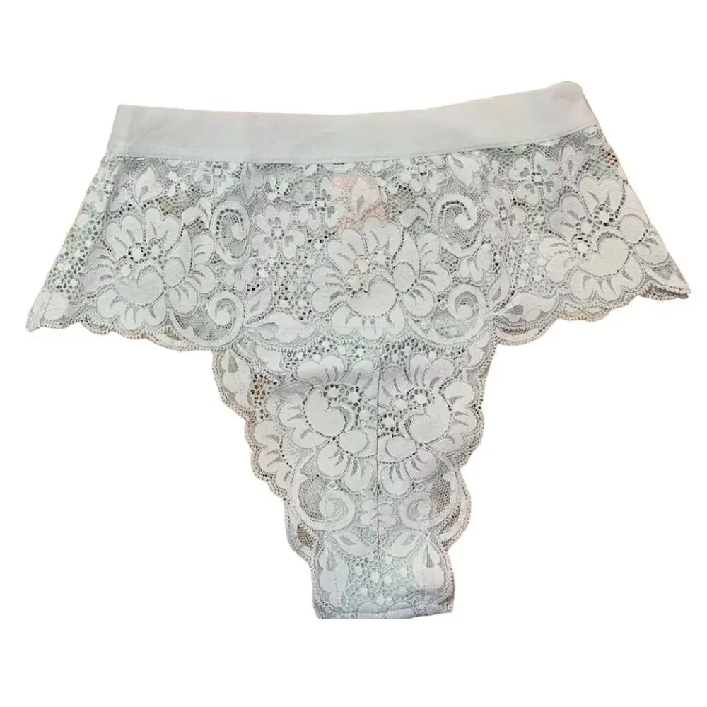 We Are Hah Spin Me Panty XS Lace Lingerie Something Blue‎ / Mint Green X-Small